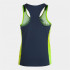 Camiseta Running Joma Elite VIII Mujer Amarillo Flúor Marino