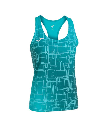 Camiseta Running Joma Elite VIII Mujer Turquesa