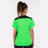 Camiseta Manga Corta Joma Championship VI Mujer Verde Flúor Negro