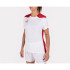 Camiseta Manga Corta Joma Championship VI Mujer Blanco Rojo
