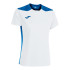 Camiseta Manga Corta Joma Championship VI Mujer Blanco Royal