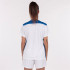Camiseta Manga Corta Joma Championship VI Mujer Blanco Royal