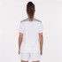 Camiseta Manga Corta Joma Championship VI Mujer Blanco Gris