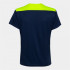 Camiseta Manga Corta Joma Championship VI Mujer Marino Amarillo Flúor