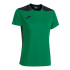 Camiseta Manga Corta Joma Championship VI Mujer Verde Negro