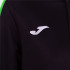 Sudadera Joma Championship IV Con Capucha Mujer Negro Verde Flúor
