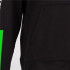 Sudadera Joma Championship IV Con Capucha Mujer Negro Verde Flúor
