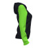 Chaqueta Joma Academy IV Con Capucha Mujer Negro Verde Flúor