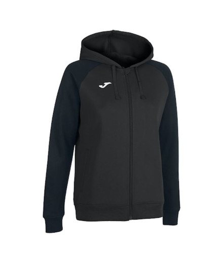 Chaqueta Joma Academy IV Con Capucha Mujer Antracita Negro