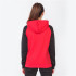 Chaqueta Joma Academy IV Con Capucha Mujer Rojo Negro