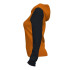 Chaqueta Joma Academy IV Con Capucha Mujer Naranja Negro