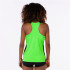 Camiseta de Running Joma Record II Tirantes Mujer Verde Flúor Negro