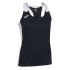 Camiseta de Running Joma Record II Tirantes Mujer Negro Blanco