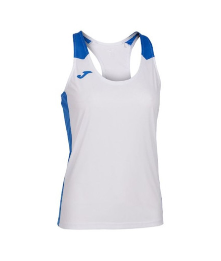 Camiseta de Running Joma Record II Tirantes Mujer Blanco...