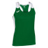 Camiseta de Running Joma Record II Tirantes Mujer Verde Blanco