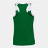Camiseta de Running Joma Record II Tirantes Mujer Verde Blanco
