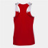 Camiseta de Running Joma Record II Tirantes Mujer Rojo Blanco