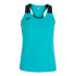 Camiseta de Running Joma Record II Tirantes Mujer Turquesa Negro