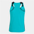 Camiseta de Running Joma Record II Tirantes Mujer Turquesa Negro