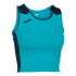 Top de Running Joma Record II Mujer Turquesa Flúor Marino