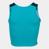 Top de Running Joma Record II Mujer Turquesa Flúor Marino