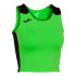Top de Running Joma Record II Mujer Verde Flúor Negro