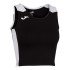 Top de Running Joma Record II Mujer Negro Blanco