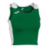 Top de Running Joma Record II Mujer Verde Blanco