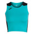 Top de Running Joma Record II Mujer Turquesa Negro