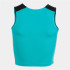 Top de Running Joma Record II Mujer Turquesa Negro