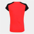 Camiseta de Running Joma Record II Manga Corta Mujer Coral Flúor Negro