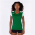 Camiseta de Running Joma Record II Manga Corta Mujer Verde Blanco
