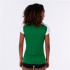 Camiseta de Running Joma Record II Manga Corta Mujer Verde Blanco