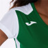 Camiseta de Running Joma Record II Manga Corta Mujer Verde Blanco