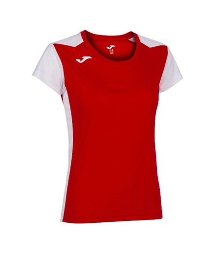 Camiseta de Running Joma Record II Manga Corta Mujer Rojo...