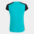 Camiseta de Running Joma Record II Manga Corta Mujer Turquesa Negro