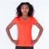 Camiseta de Running Joma Record II Manga Corta Mujer/NiñaCoral Flúor