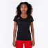 Camiseta de Running Joma Record II Manga Corta Mujer/Niña Negro