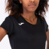 Camiseta de Running Joma Record II Manga Corta Mujer/Niña Negro