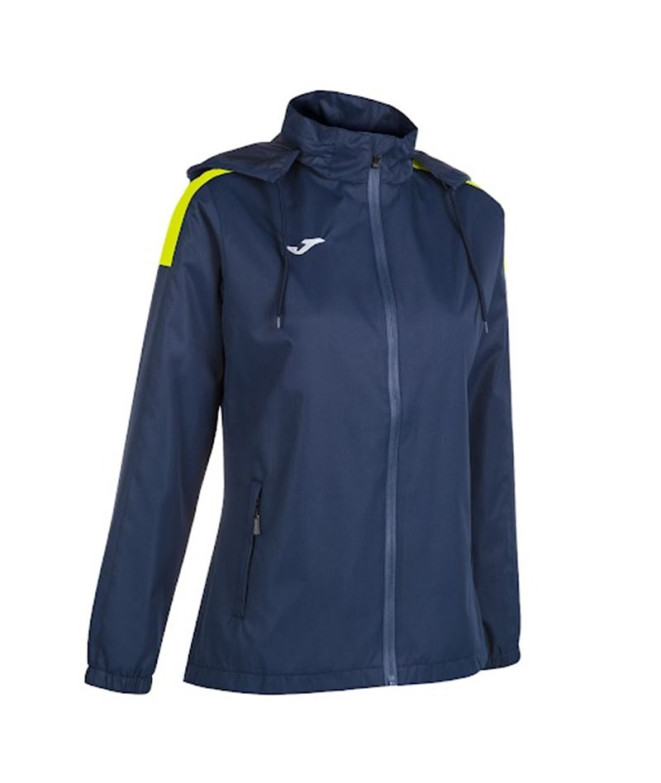 Chubasquero Joma Trivor Mujer Marino Amarillo...