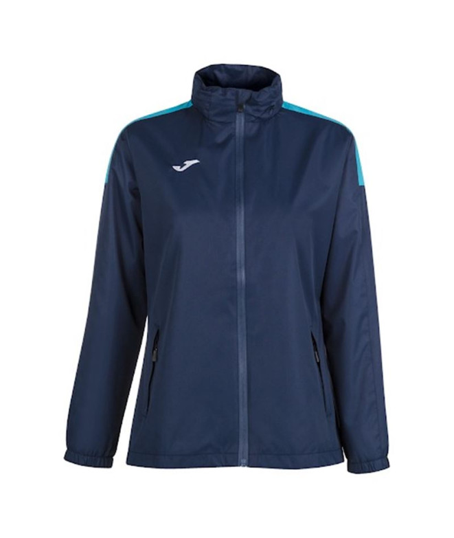 Chubasquero Joma Trivor Mujer Marino Turquesa...
