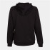 Chaqueta Joma Supernova III Con Capucha Mujer/Niña Negro Blanco