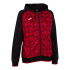 Chaqueta Joma Supernova III Con Capucha Mujer/Niña Negro Rojo