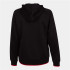 Chaqueta Joma Supernova III Con Capucha Mujer/Niña Negro Rojo