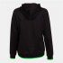 Chaqueta Joma Supernova III Con Capucha Mujer/Niña Negro Verde Flúor