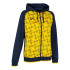 Chaqueta Joma Supernova III Con Capucha Mujer/Niña Marino Amarillo