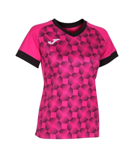Camiseta Joma Supernova III Manga Corta Mujer/Niña Rosa...