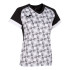 Camiseta Joma Supernova III Manga Corta Mujer/Niña Negro Blanco