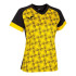 Camiseta Joma Supernova III Manga Corta Mujer/Niña Negro Amarillo