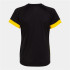 Camiseta Joma Supernova III Manga Corta Mujer/Niña Negro Amarillo